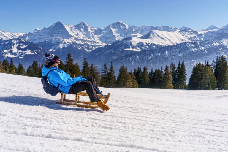 Fotograf Interlaken MAMO Photography Schlitteln Niederhorn P3B P4B Liebefeld Bern